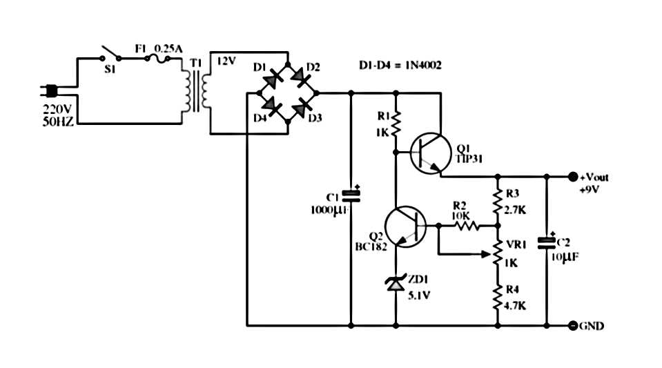 12 volt dc power supply circuit diagram 12 volt dc power supply circuit diagram