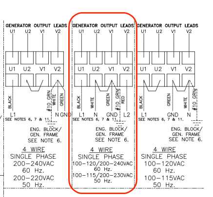 12 wire generator wiring diagram