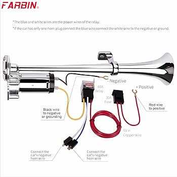 12v train horn wiring diagram