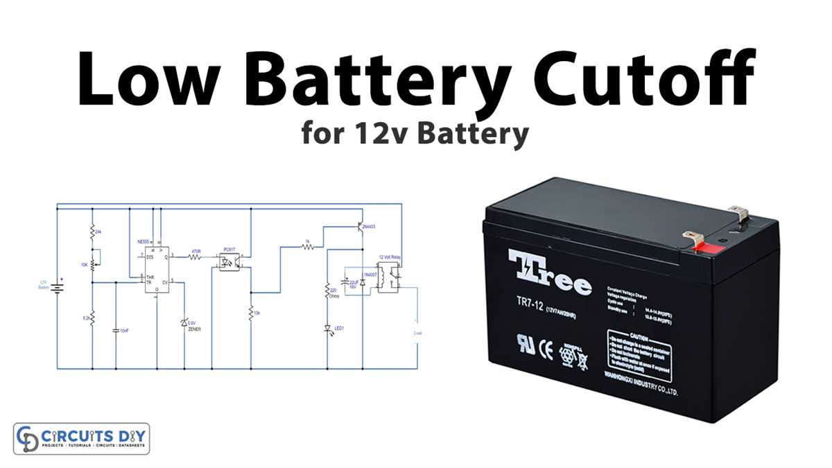 12v battery low voltage cutoff circuit diagram 12v battery low voltage cutoff circuit diagram