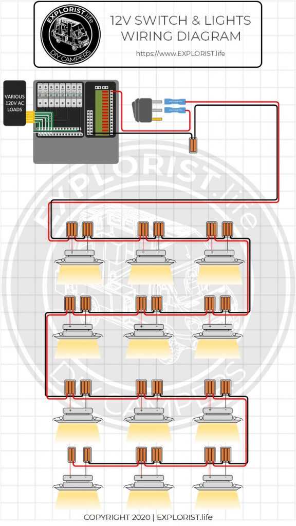 12v camper wiring diagram