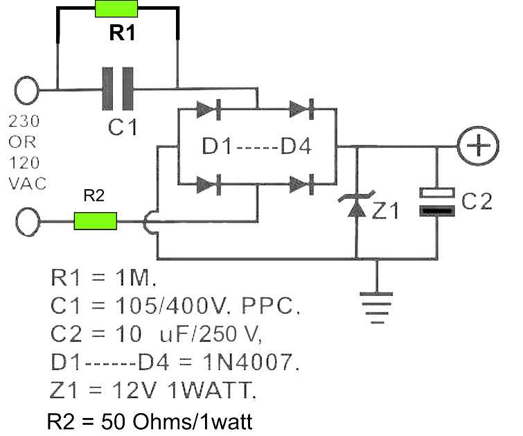 12v dc to 12v ac inverter circuit diagram