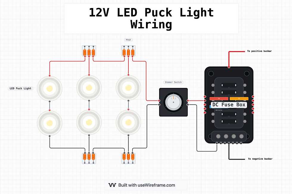 12v led light wiring diagram