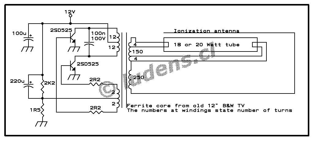 12v lighting circuit diagram