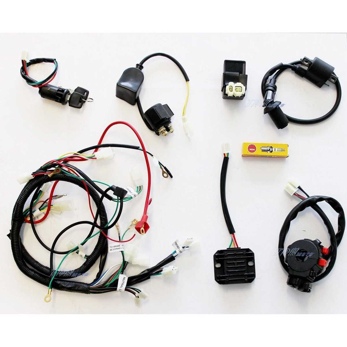 150cc scooter gy6 150cc wiring diagram