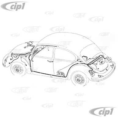 1970 volkswagen beetle wiring diagram