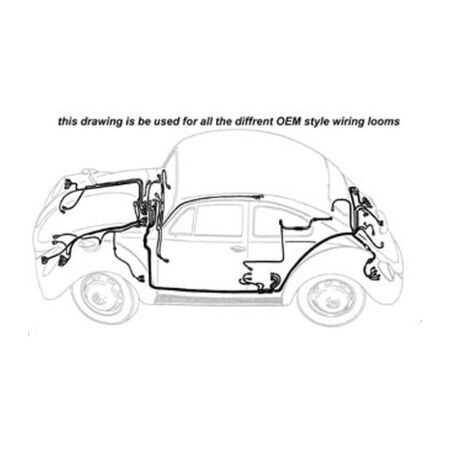1972 vw beetle wiring diagram