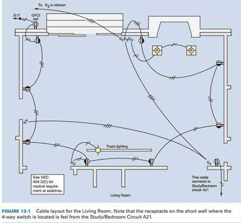 2 circuit track lighting wiring diagram