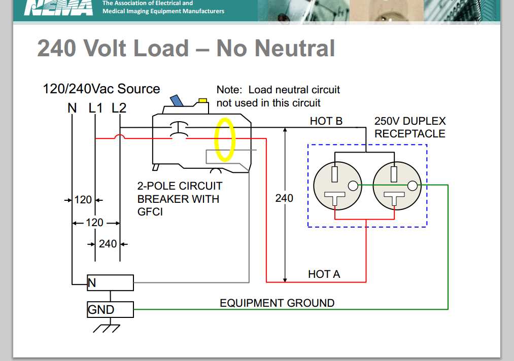 2 pole breaker wiring diagram