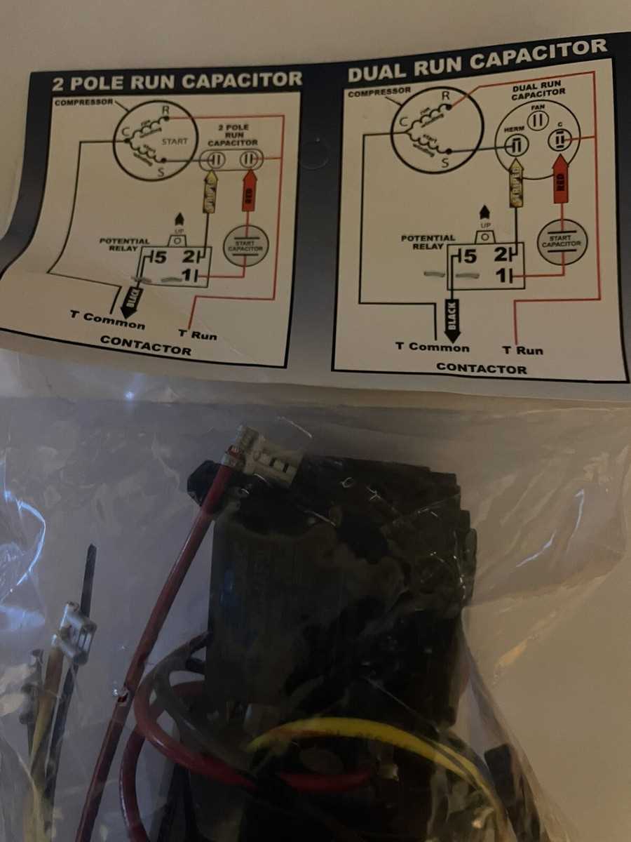2 wire hard start kit wiring diagram