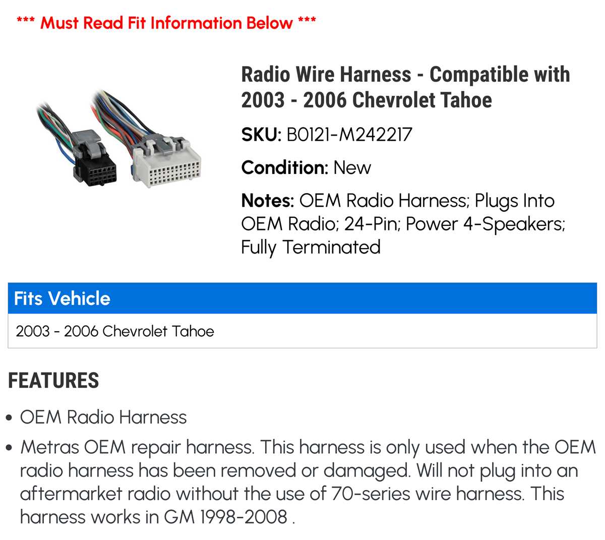 2005 chevy tahoe radio wiring diagram