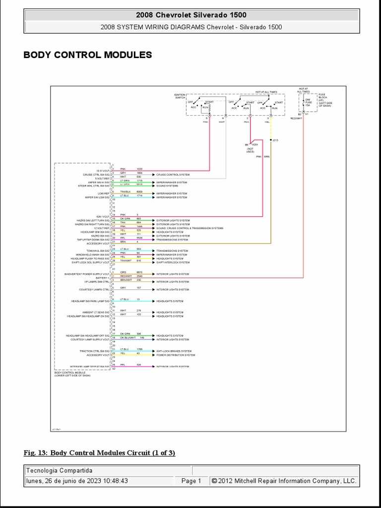 2008 chevrolet silverado radio wiring diagram