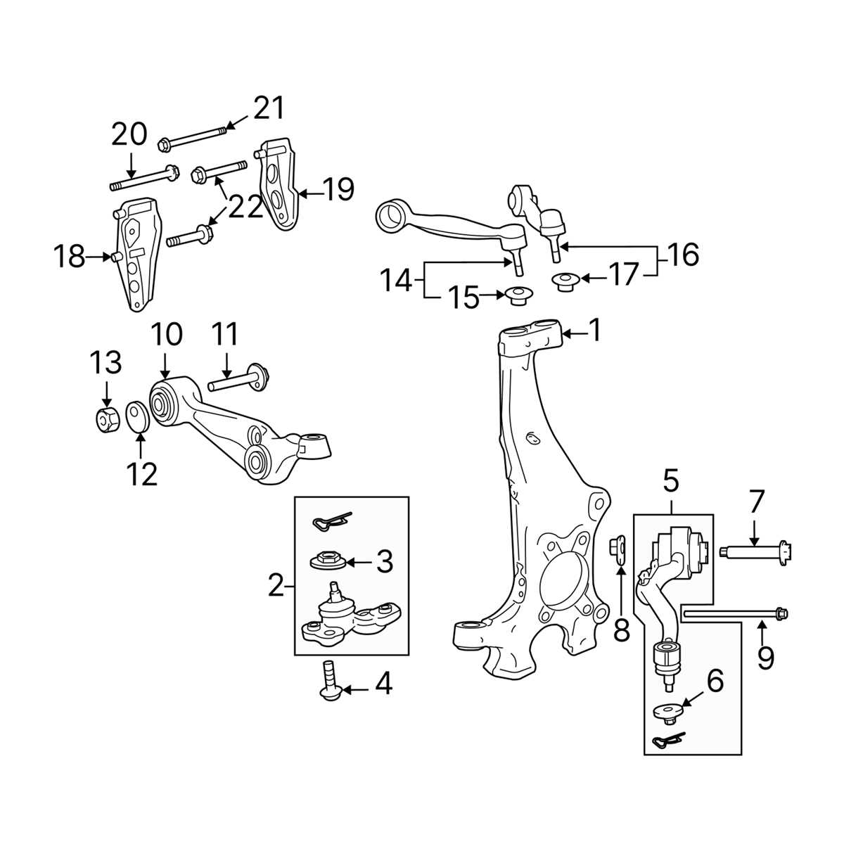 2015 toyota sienna parts diagram