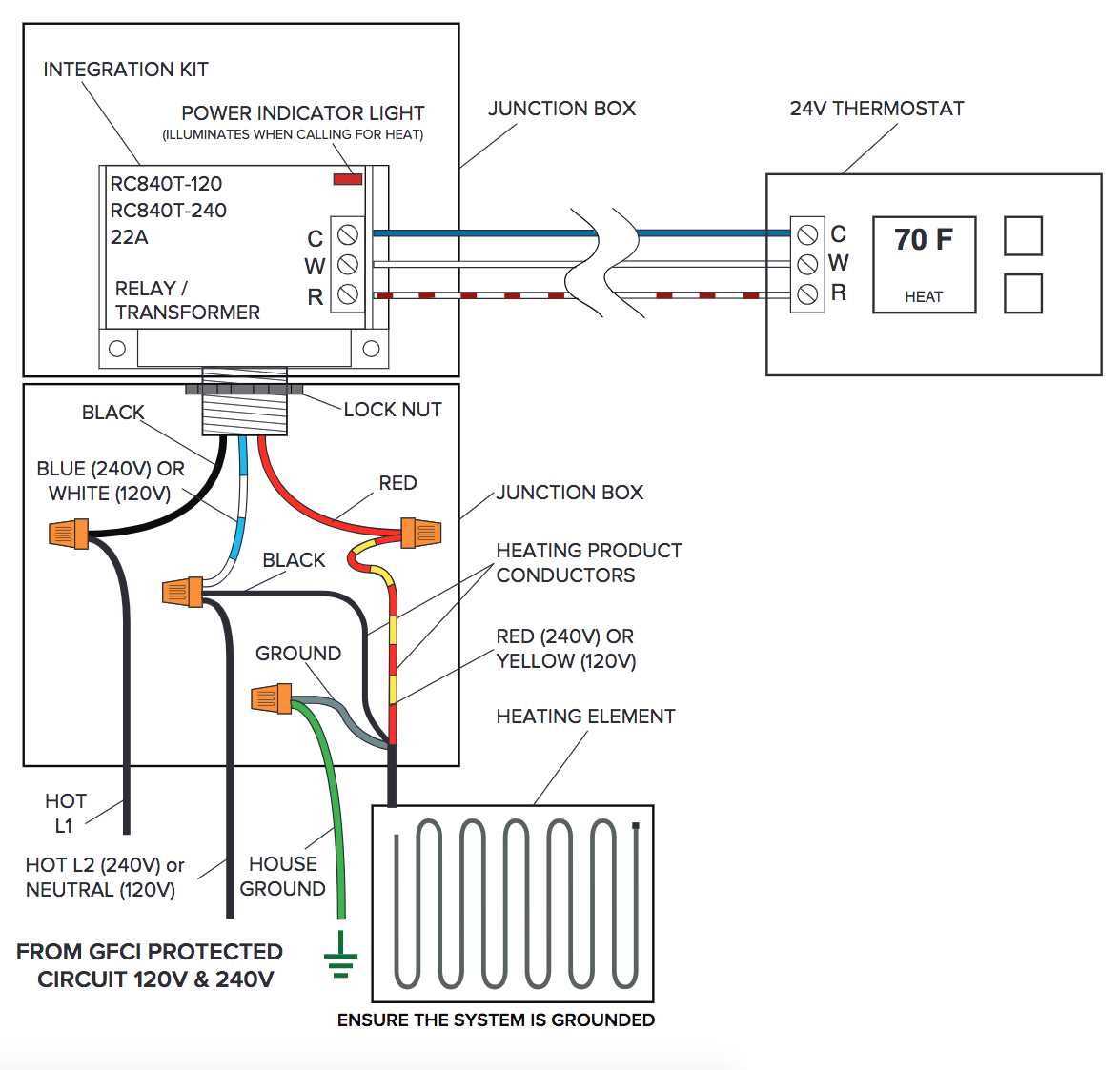 240v heater wiring diagram