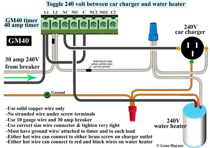240v single phase wiring diagram