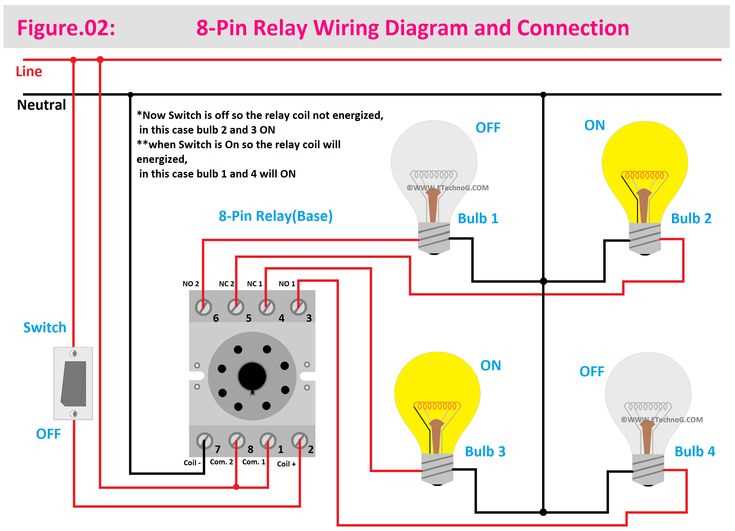 24v relay circuit diagram