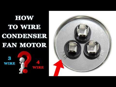 3 wire condenser fan motor wiring diagram 3 wire condenser fan motor wiring diagram