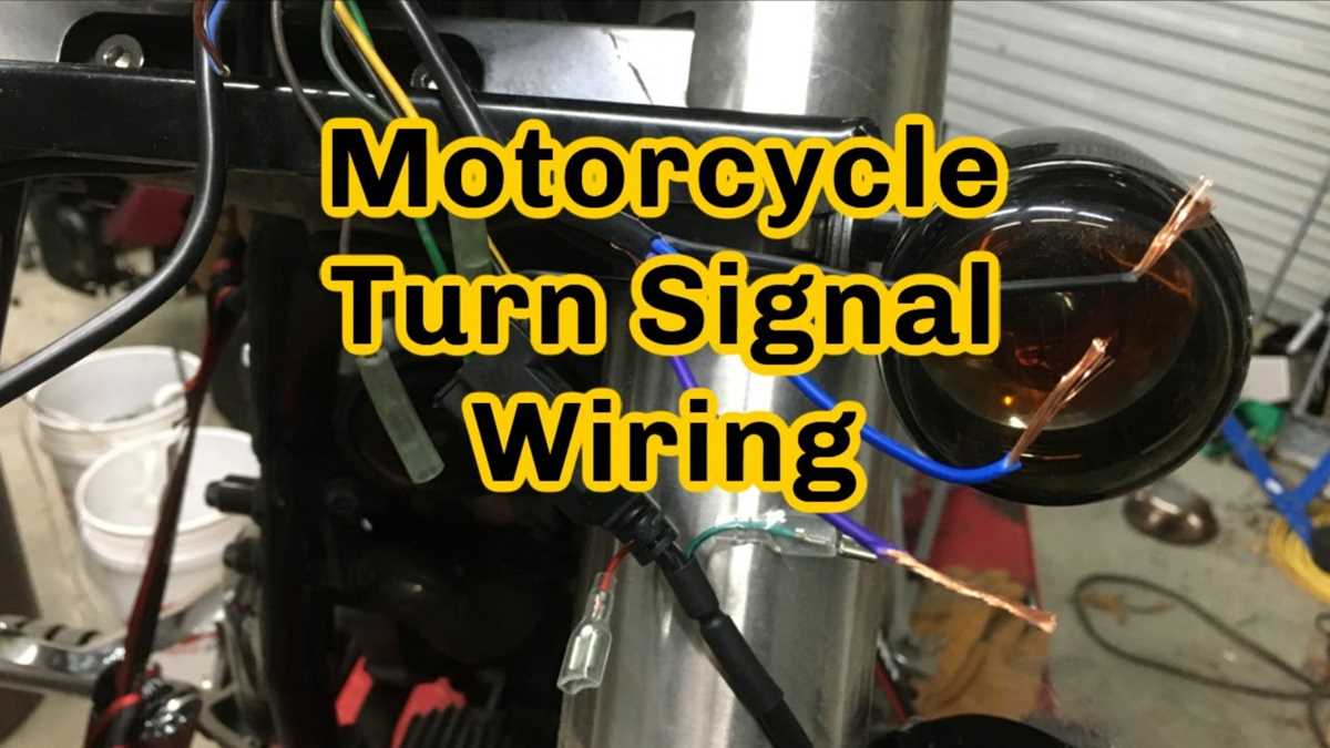 3 wire harley turn signal wiring diagram