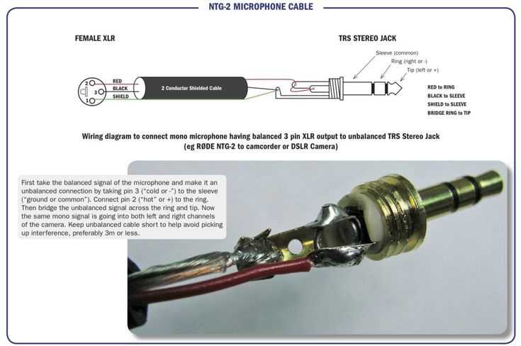 3 pin microphone wiring diagram
