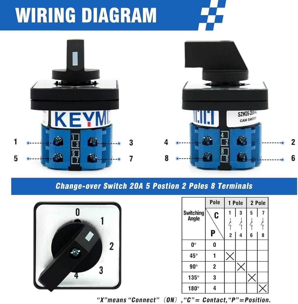 3 position selector switch wiring diagram
