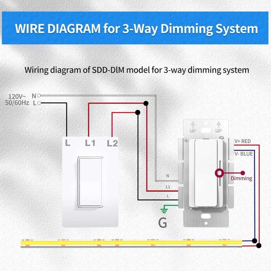 3 way dimmer switch wiring diagram