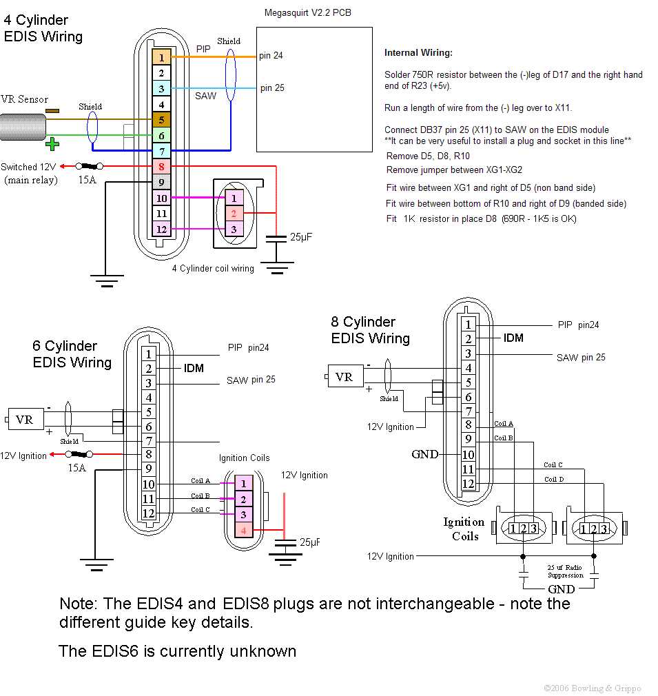 350 chevy distributor wiring diagram