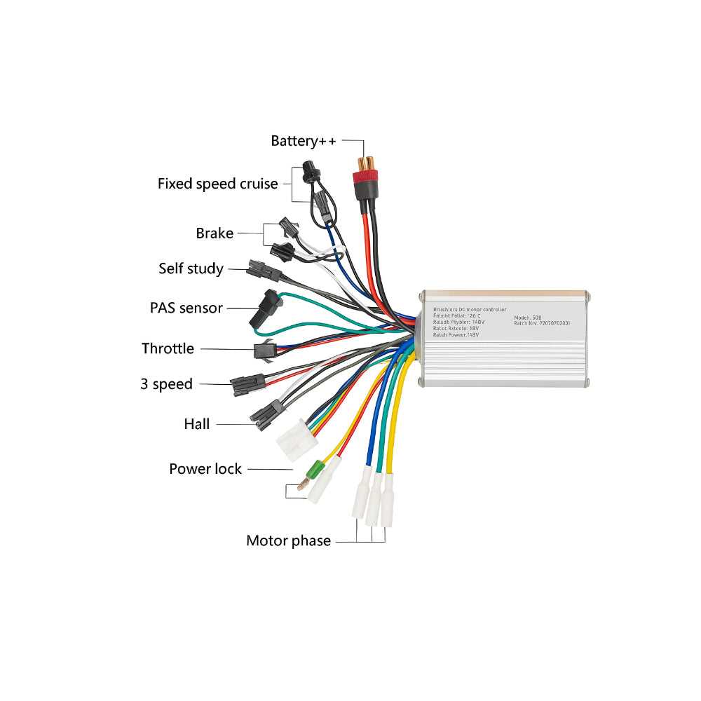36v ebike controller wiring diagram