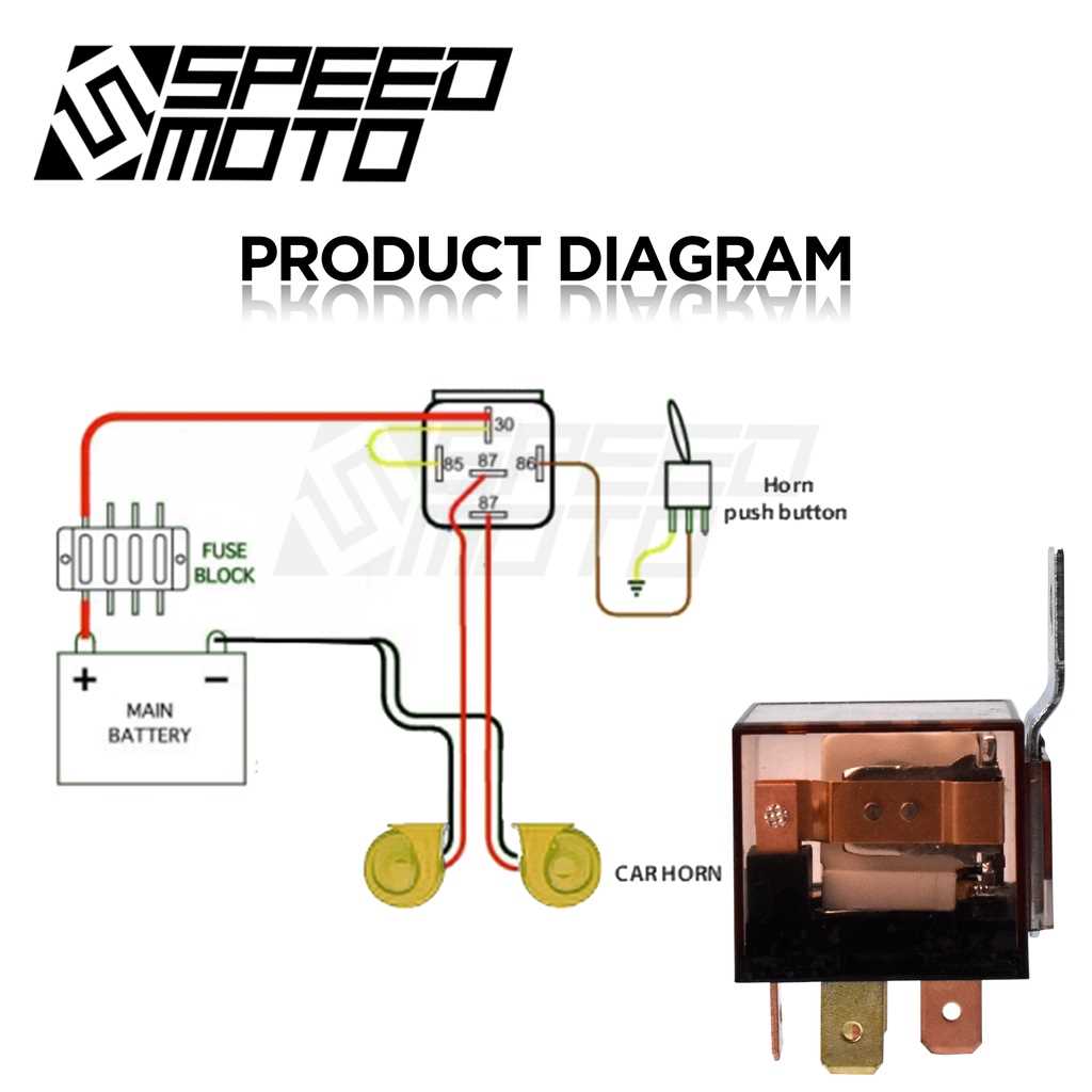 4 pin horn relay wiring diagram 4 pin horn relay wiring diagram