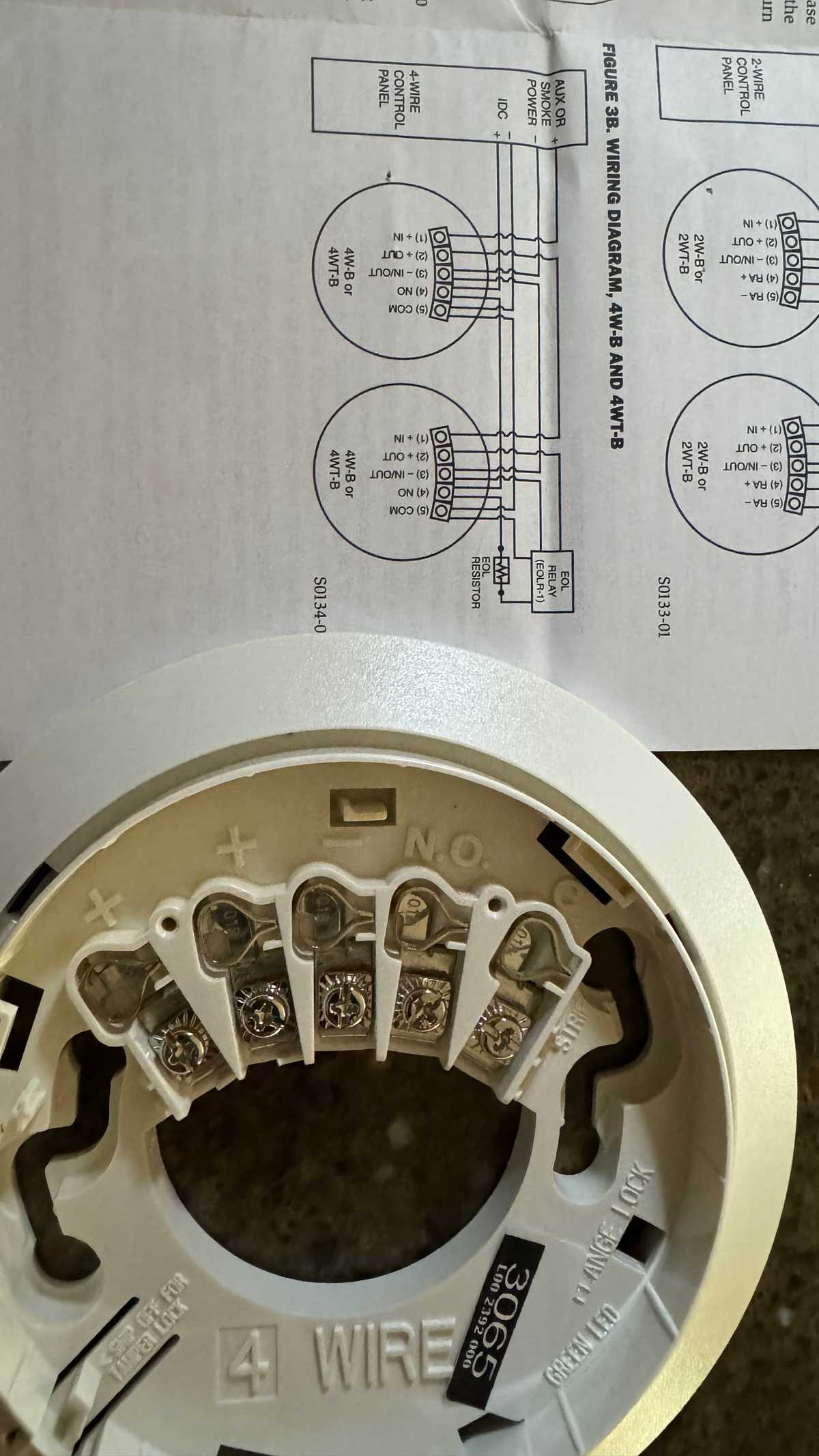 4 wire smoke detector wiring diagram 4 wire smoke detector wiring diagram