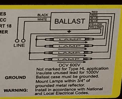 4 lamp ballast wiring diagram 4 lamp ballast wiring diagram