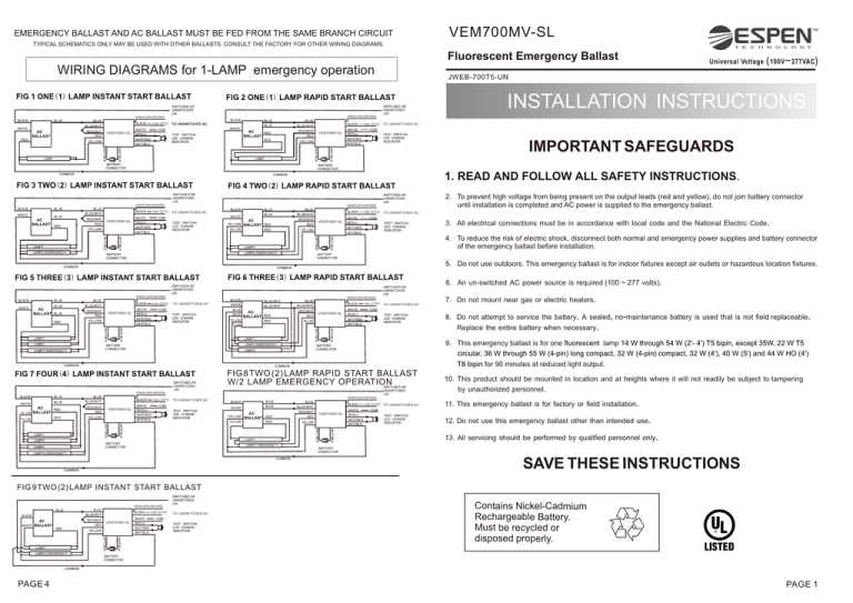 4 lamp ballast wiring diagram 4 lamp ballast wiring diagram