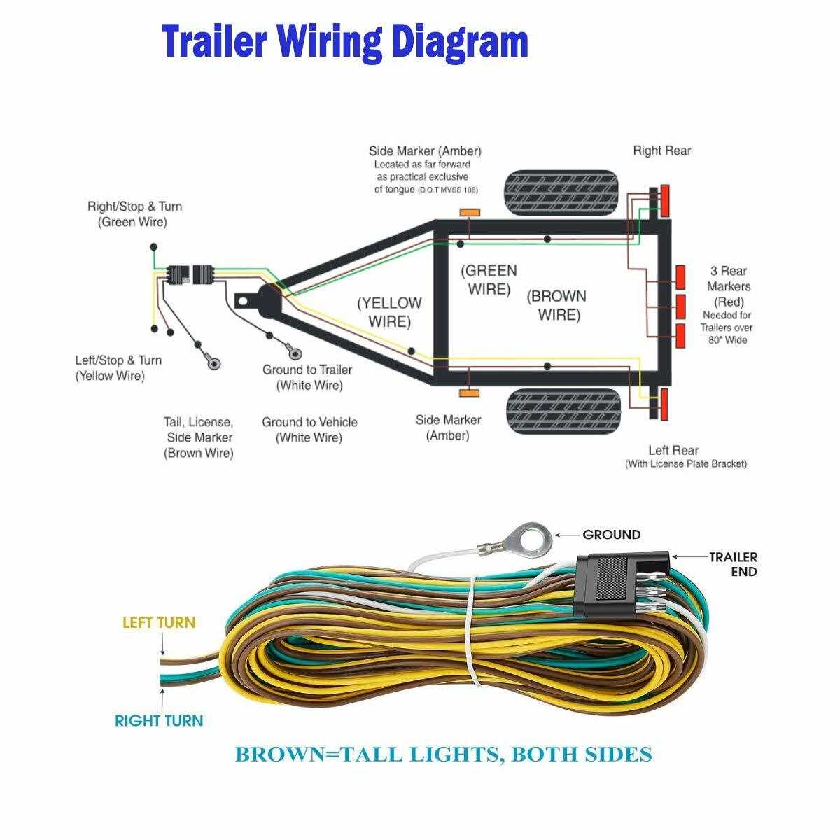 4 pin trailer wiring diagram