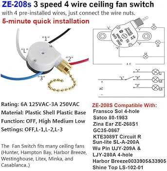 4 wire fan wiring diagram