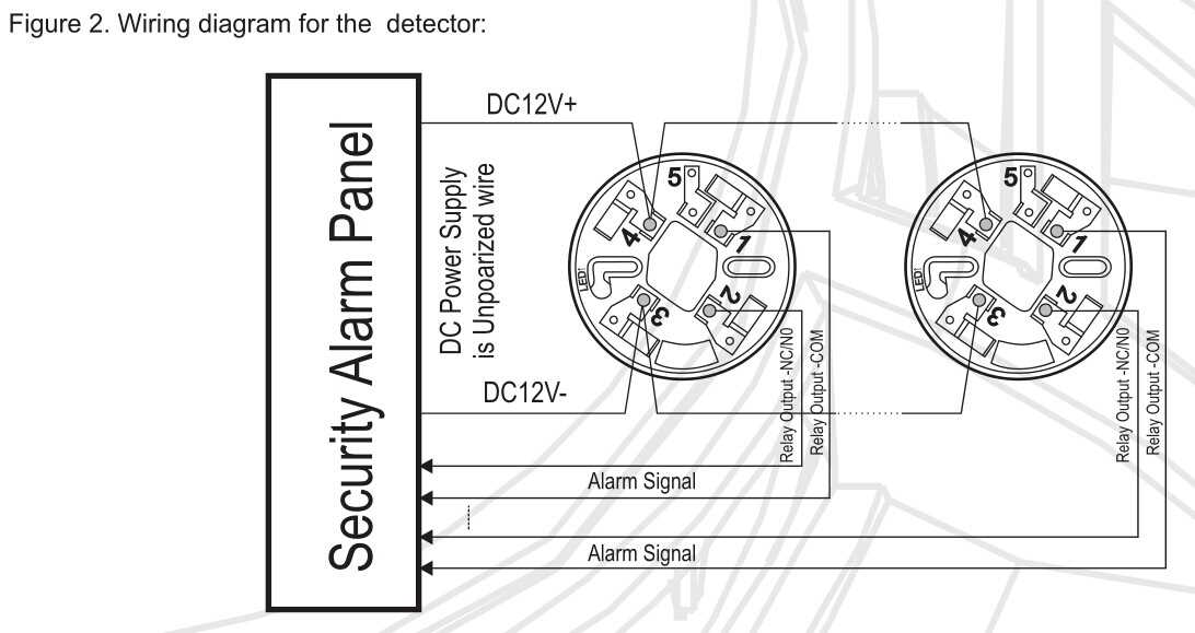 4 wire smoke detector wiring diagram 4 wire smoke detector wiring diagram