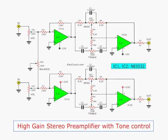 4558 ic circuit diagram