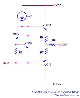 4558 op amp circuit diagram