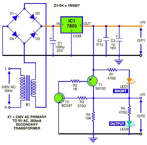 5v power supply circuit diagram 5v power supply circuit diagram