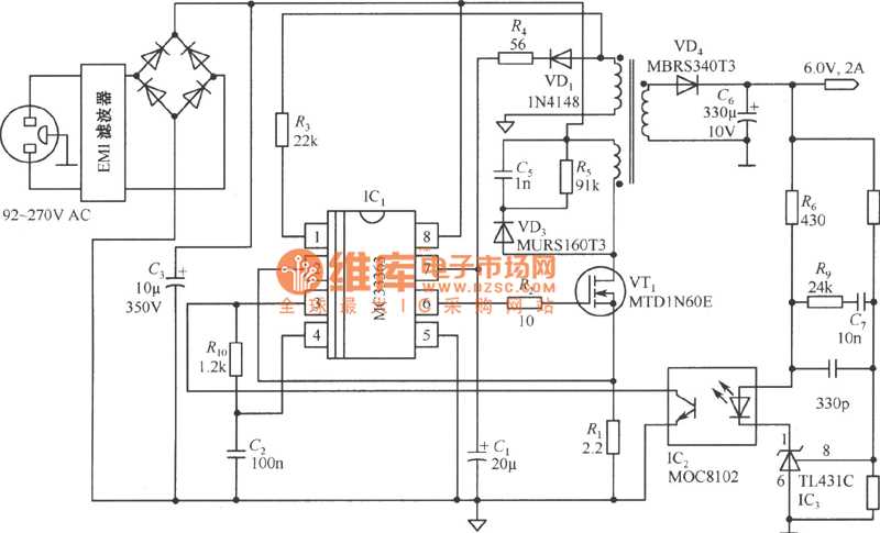 6v dc power supply circuit diagram 6v dc power supply circuit diagram