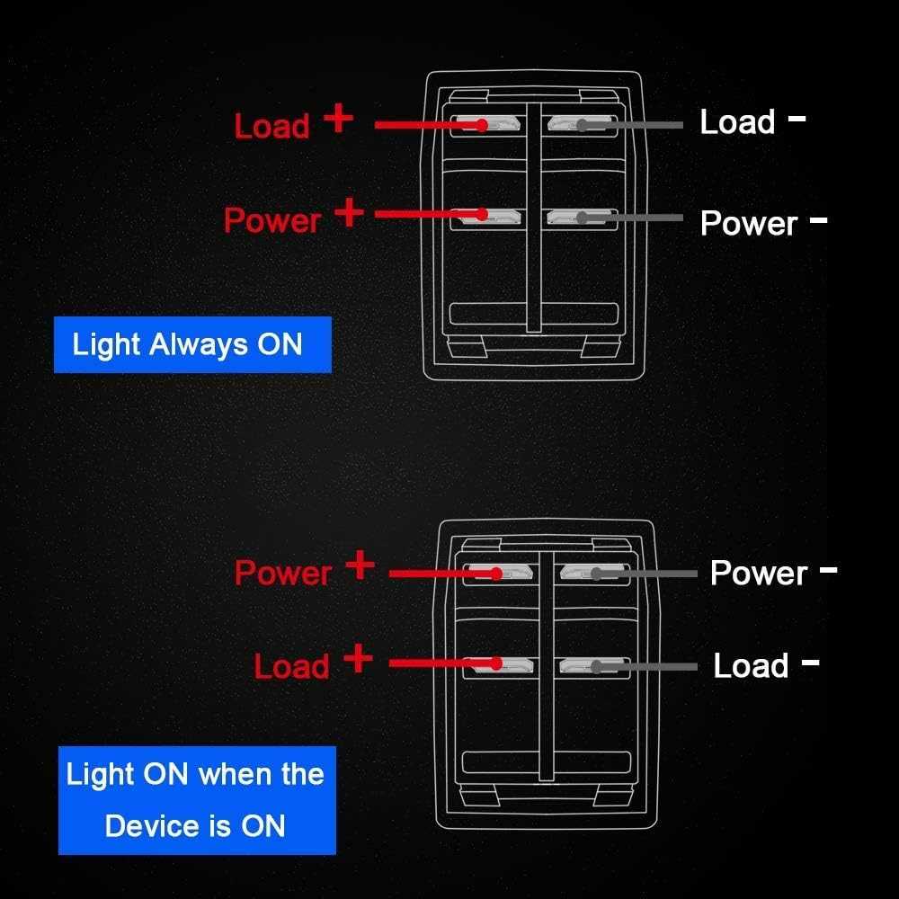 7 pin rocker switch wiring diagram 7 pin rocker switch wiring diagram