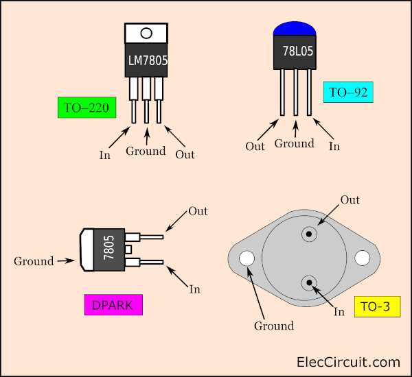 78l05 circuit diagram