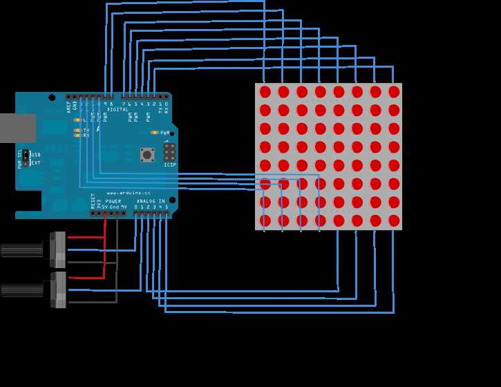 8x8 led matrix circuit diagram 8x8 led matrix circuit diagram