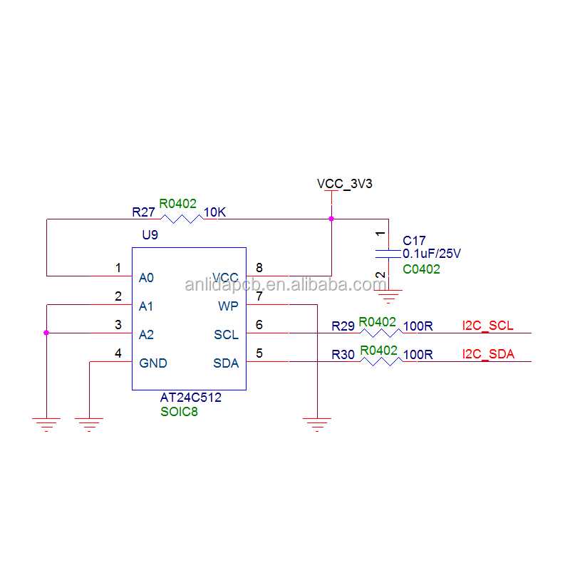94v0 circuit board diagram
