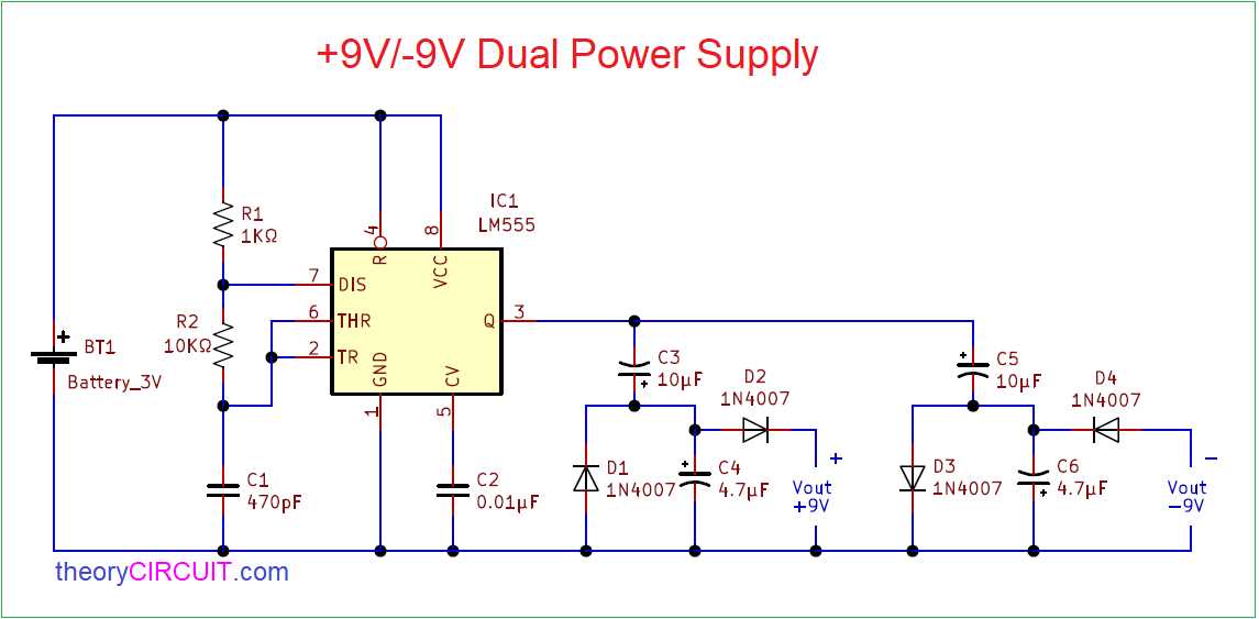 9v power supply circuit diagram 9v power supply circuit diagram