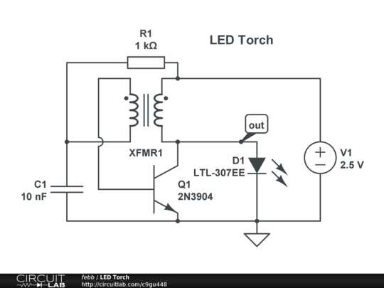 a circuit diagram of a torch a circuit diagram of a torch