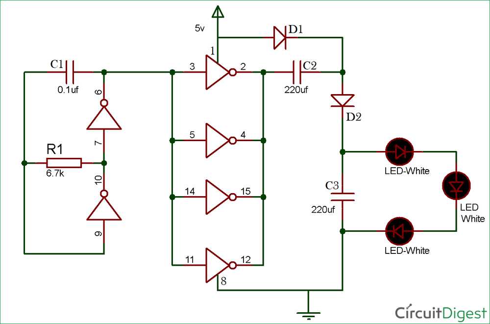 a circuit diagram of a torch a circuit diagram of a torch