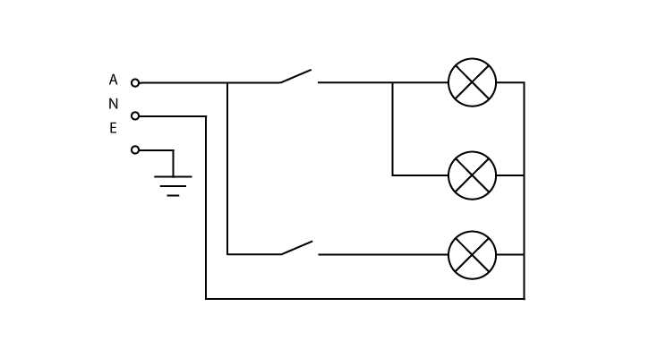 a simple circuit diagram