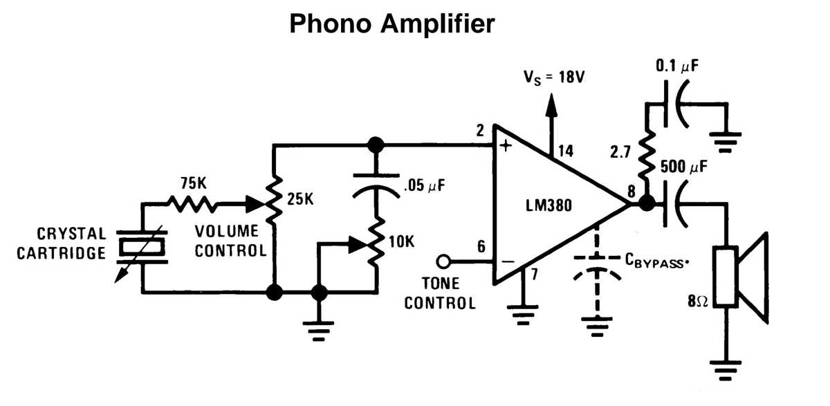 audio amplifier circuit diagram