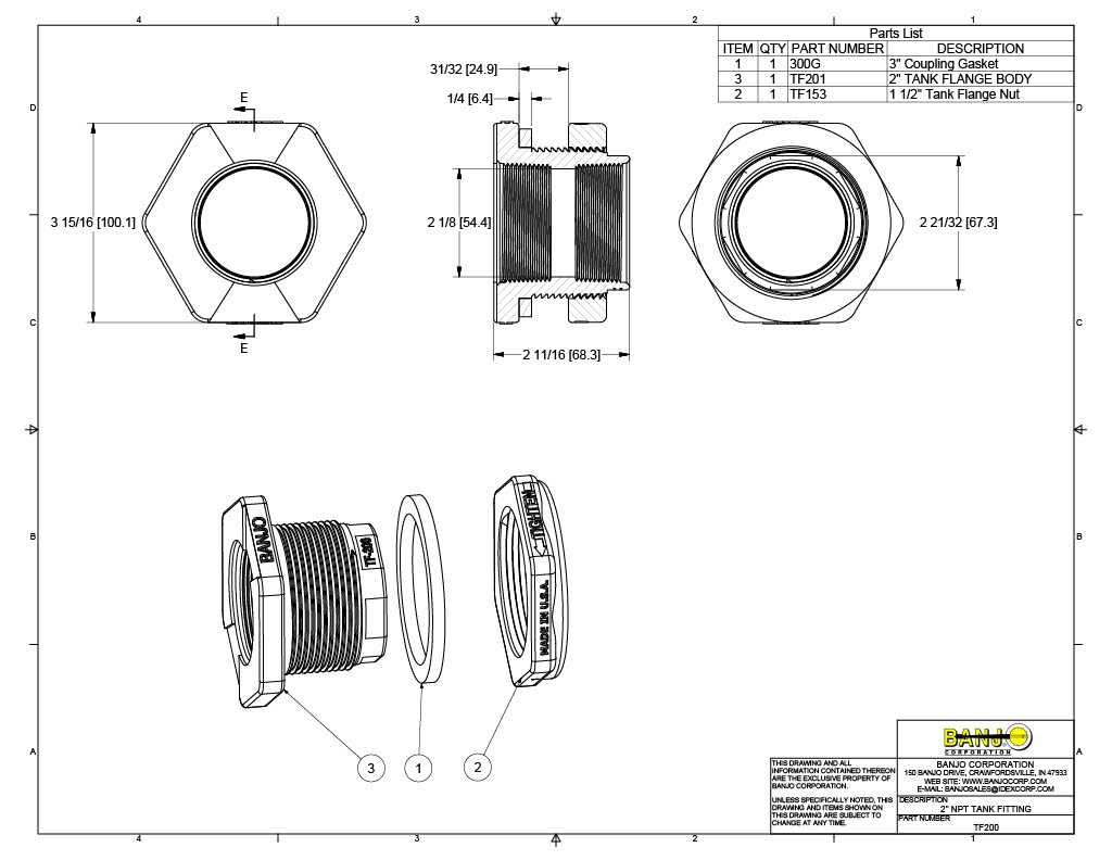 banjo parts diagram