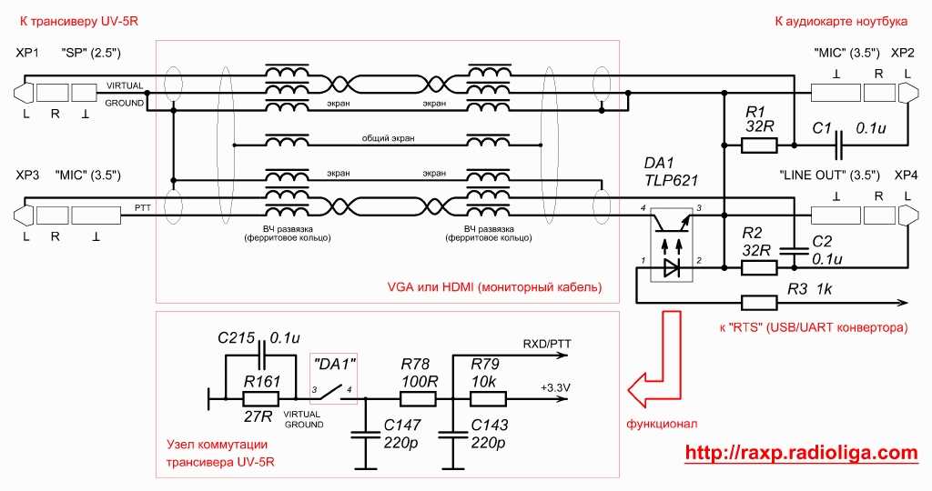 baofeng uv 5r circuit diagram