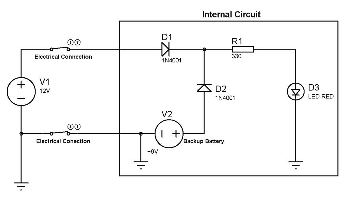 battery backup circuit diagram battery backup circuit diagram